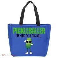 Funny Pickleballer IM Kind Of A Big Dill Pickleball Lover Funny Gift Tote Bag thumb 0