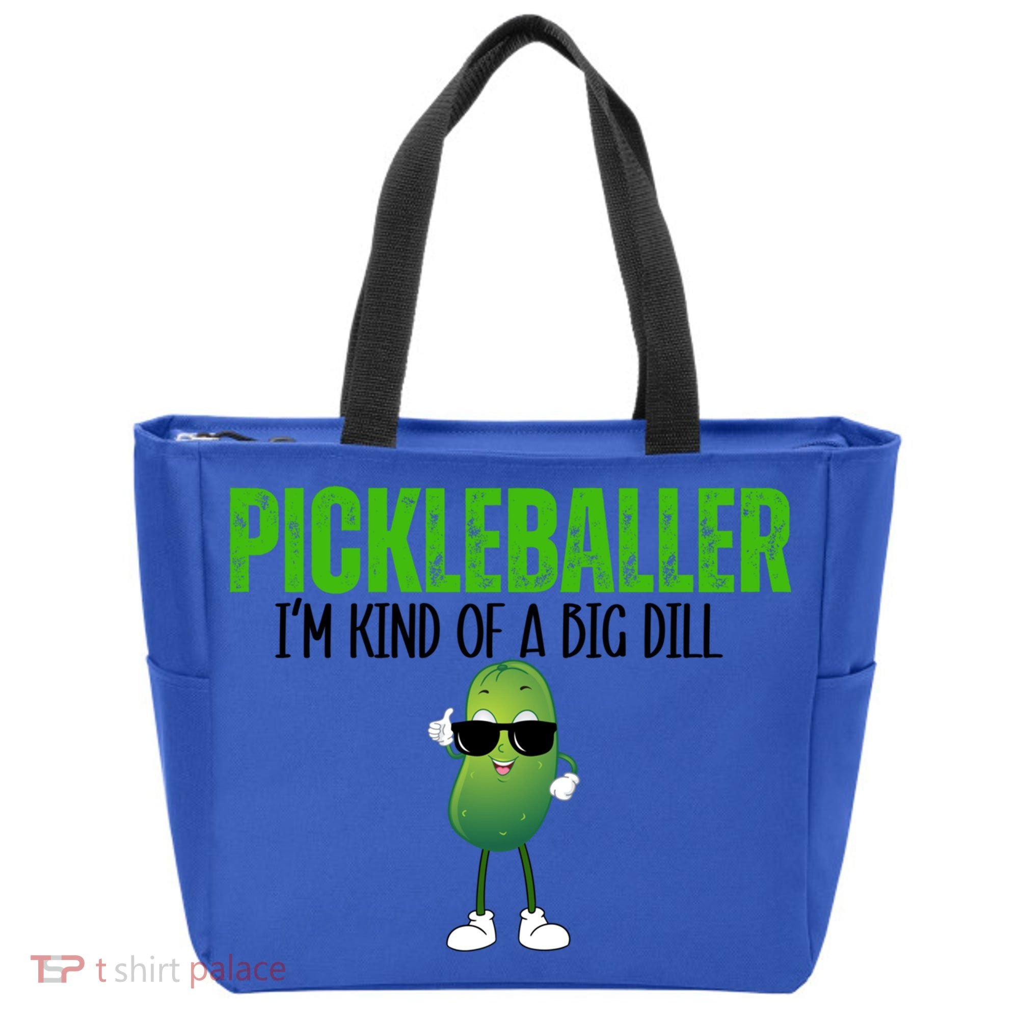 Funny Pickleballer IM Kind Of A Big Dill Pickleball Lover Funny Gift Tote Bag