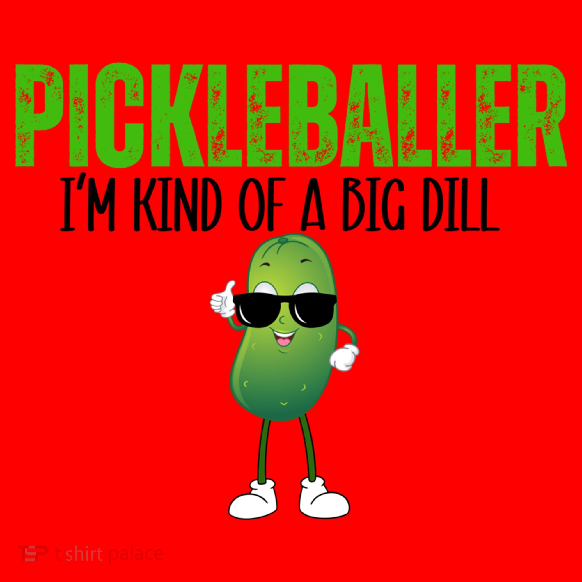Funny Pickleballer IM Kind Of A Big Dill Pickleball Lover Funny Gift Santa Hat