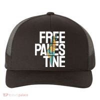 Free Palestine I Stand With Palestine Yupoong Adult 5-Panel Trucker Hat thumb 0