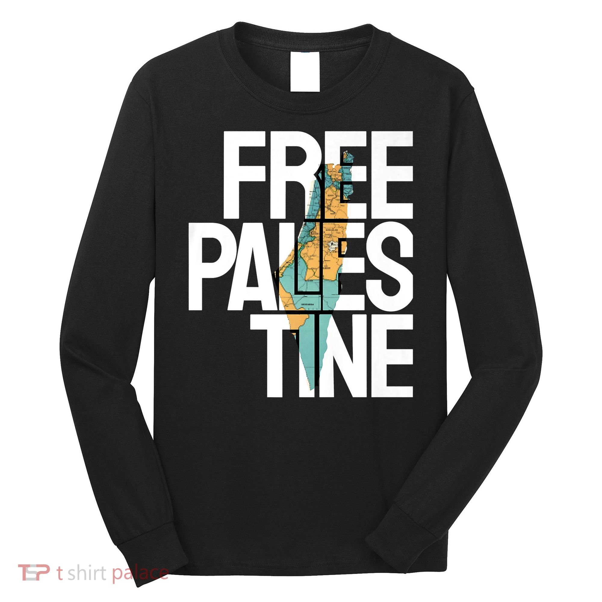 Free Palestine I Stand With Palestine Long Sleeve Shirt