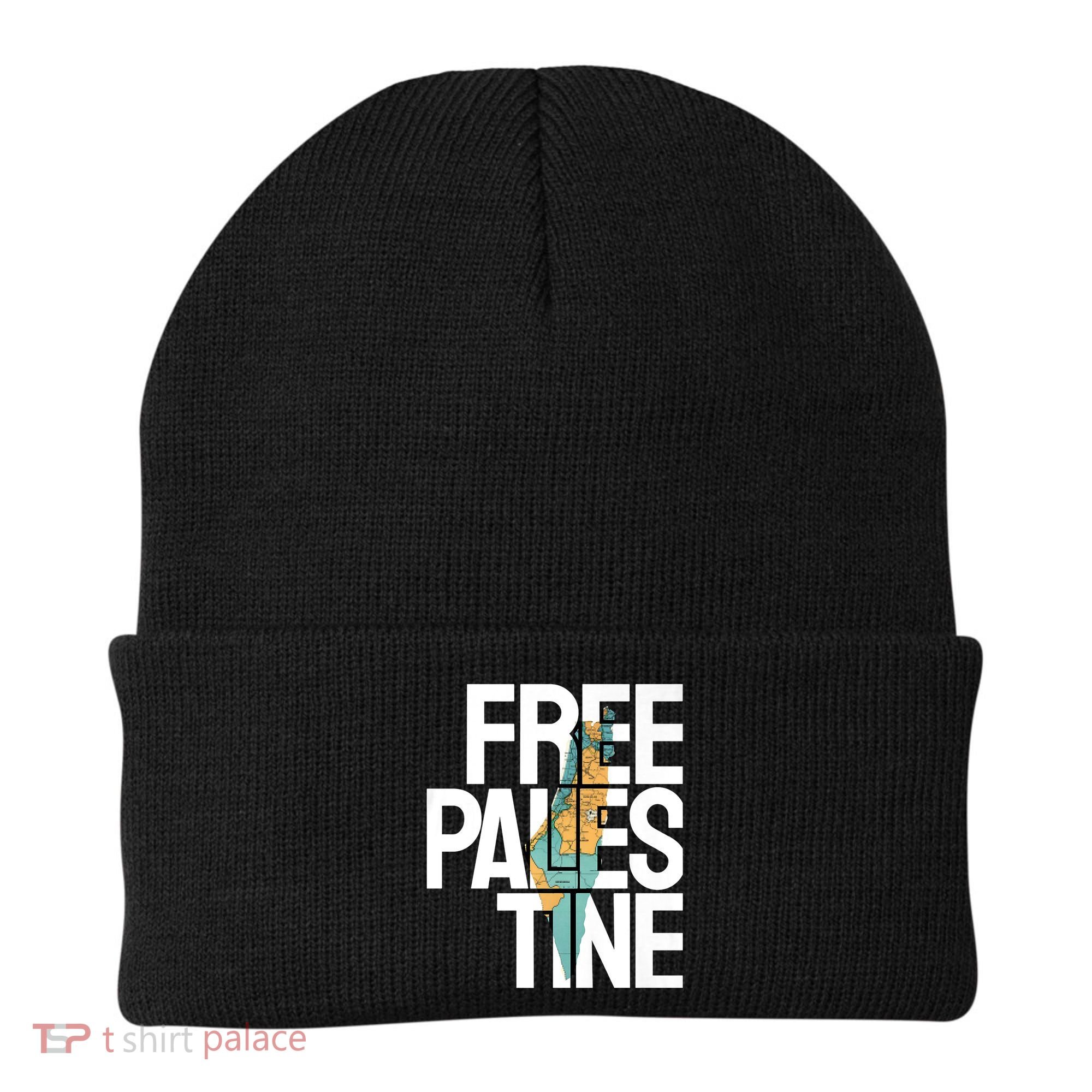 Free Palestine I Stand With Palestine Beanie