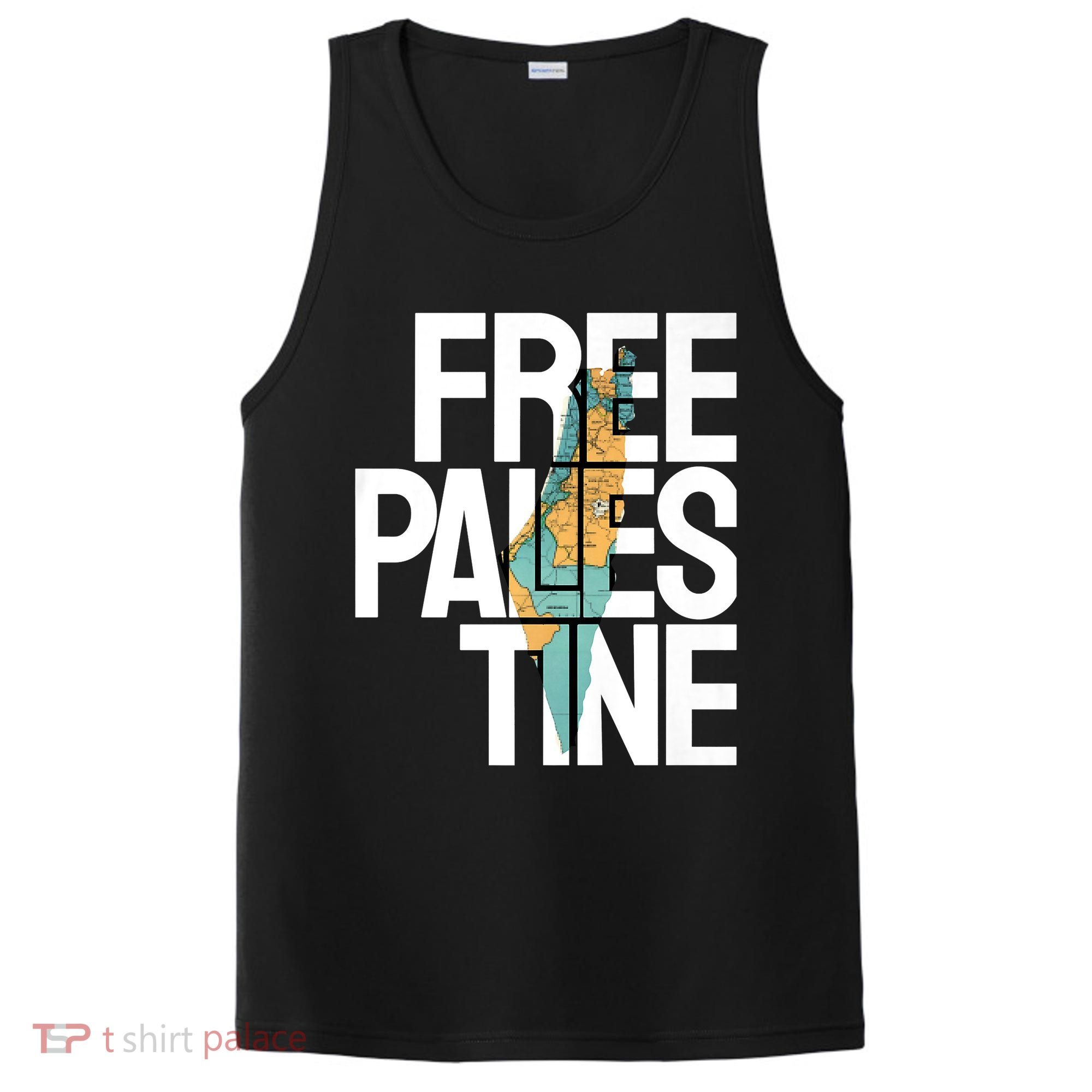 Free Palestine I Stand With Palestine PosiCharge Competitor Tank