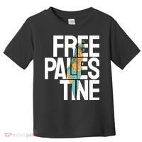 Free Palestine I Stand With Palestine Toddler T-Shirt thumb 0