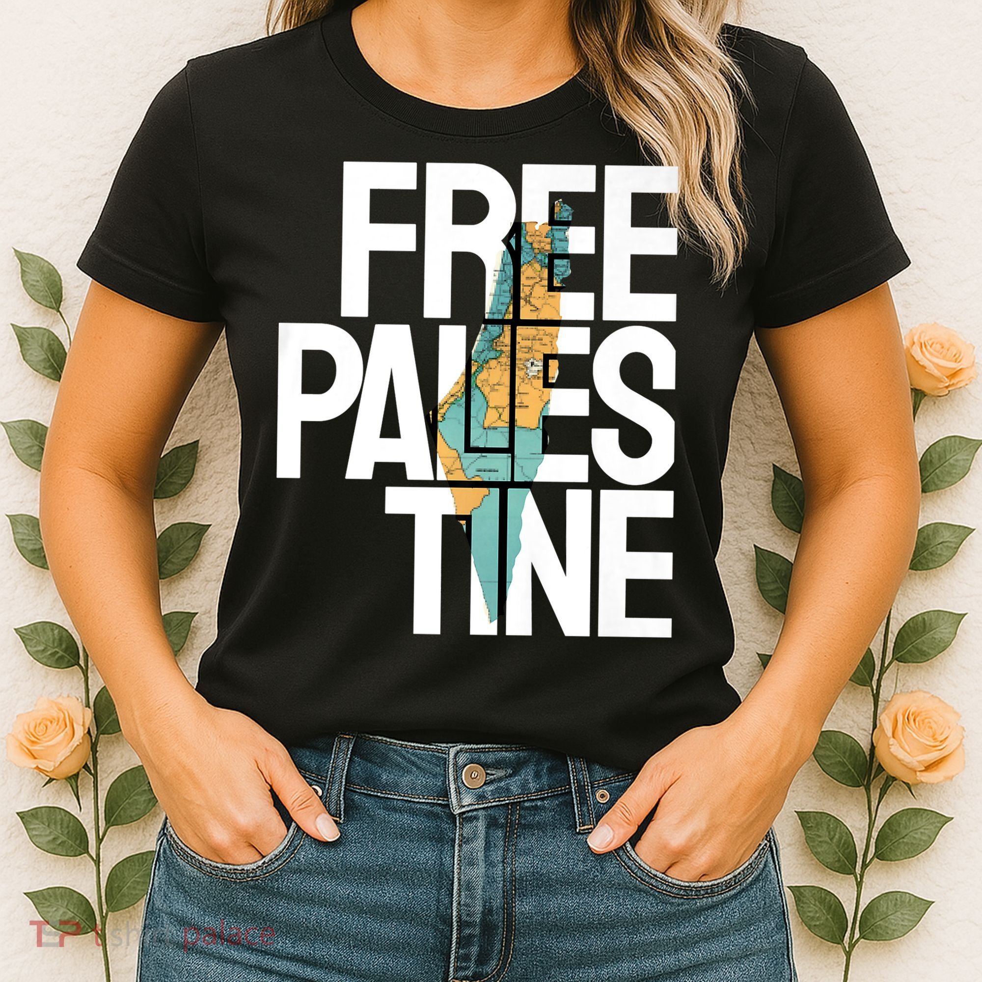 Free Palestine I Stand With Palestine Women's T-Shirt