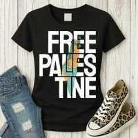 Free Palestine I Stand With Palestine Women's T-Shirt thumb 3