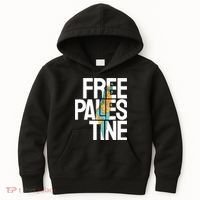 Free Palestine I Stand With Palestine Kids Hoodie thumb 0
