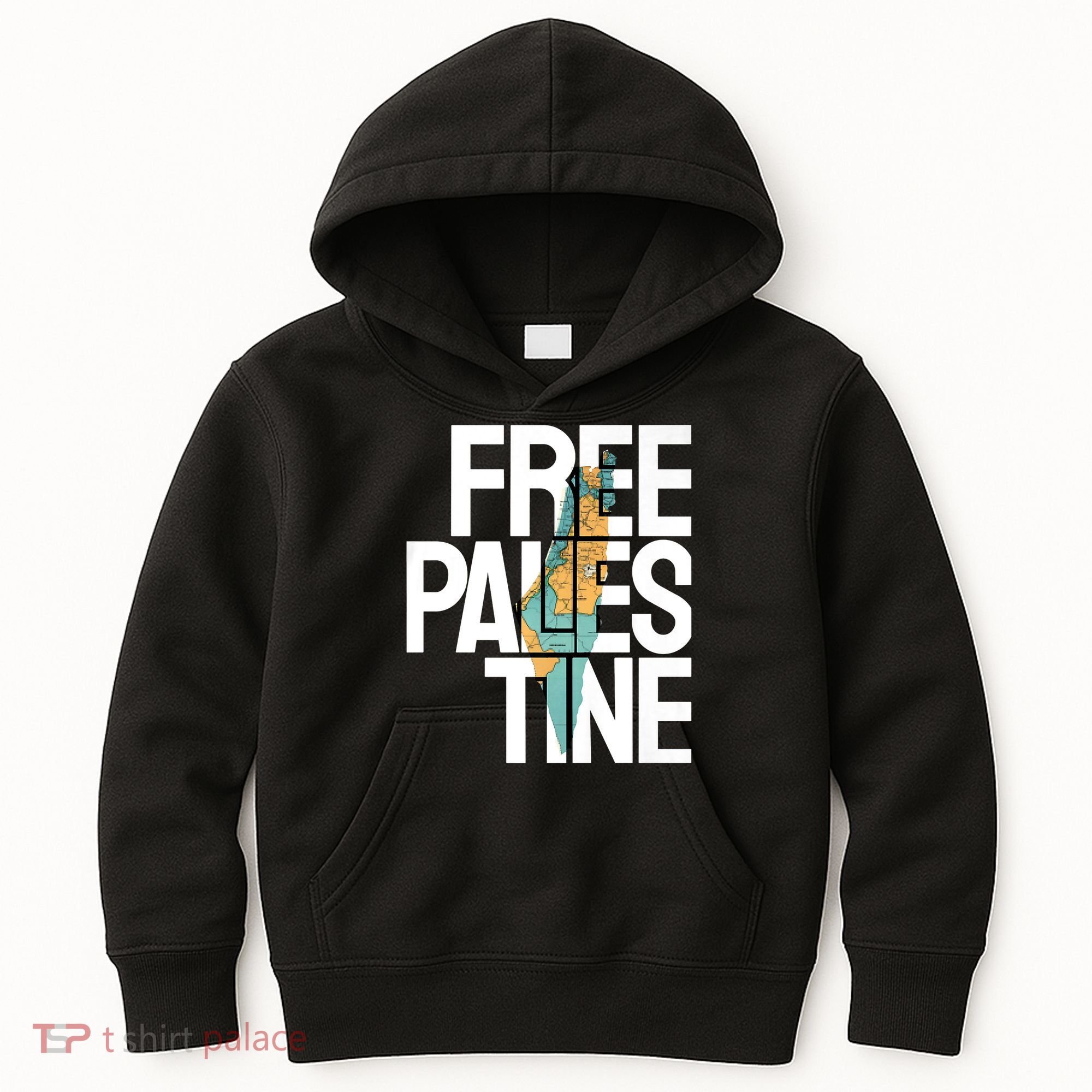 Free Palestine I Stand With Palestine Kids Hoodie