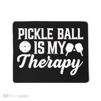 Funny Pickleball Is My Therapy Pickleball Player Humor Mousepad thumb 0