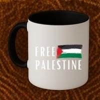 Free Palestine I Support Palestine Freedom Flag Free Gaza Cool Gift Coffee Mug thumb 2