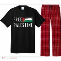 Free Palestine I Support Palestine Freedom Flag Free Gaza Cool Gift Pajama Set thumb 0