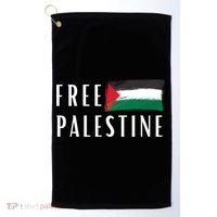 Free Palestine I Support Palestine Freedom Flag Free Gaza Cool Gift Golf Towel thumb 0