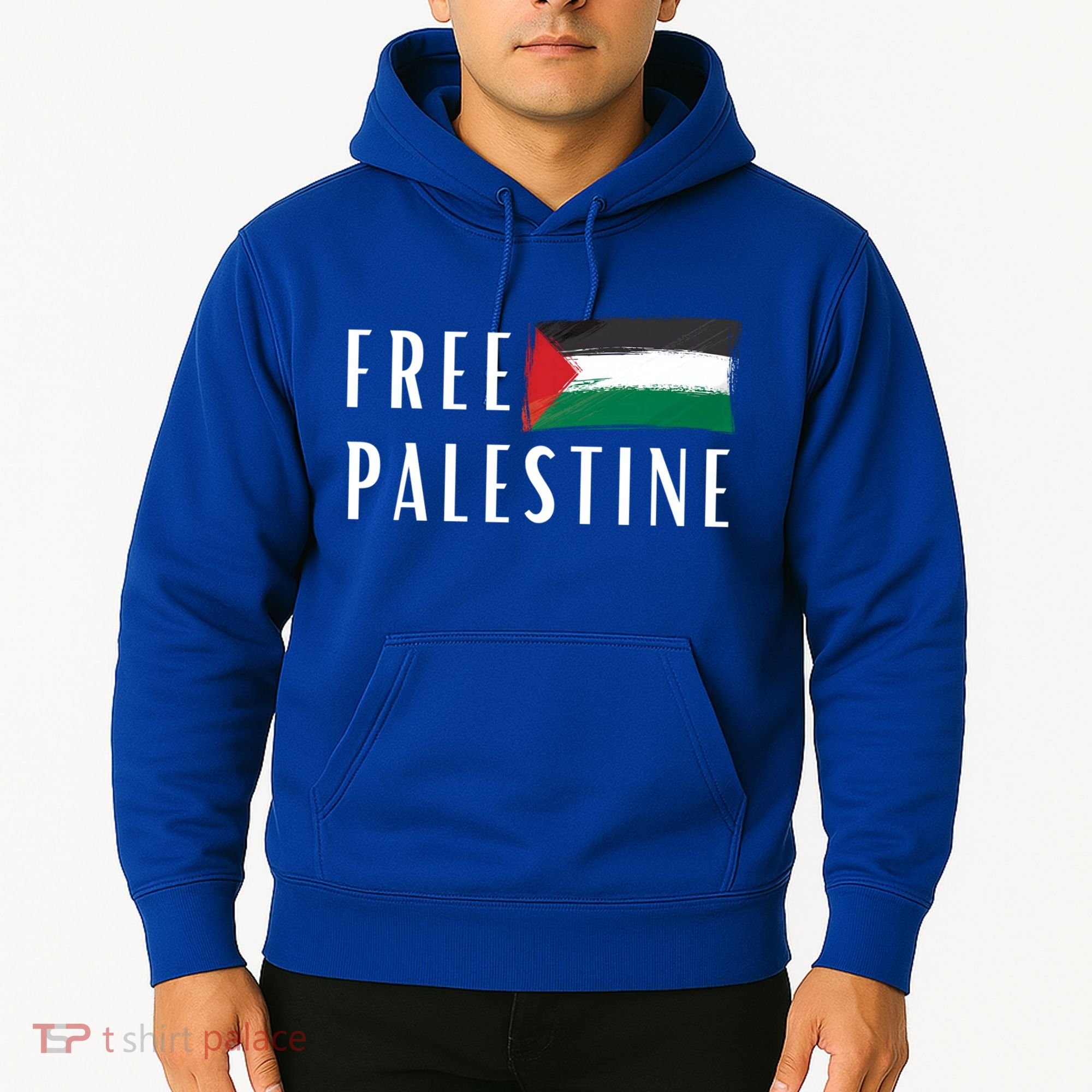 Free Palestine I Support Palestine Freedom Flag Free Gaza Cool Gift Hoodie