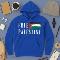 Free Palestine I Support Palestine Freedom Flag Free Gaza Cool Gift Hoodie thumb 3