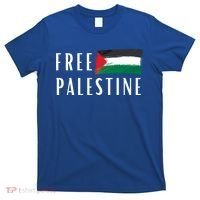Free Palestine I Support Palestine Freedom Flag Free Gaza Cool Gift T-Shirt thumb 0