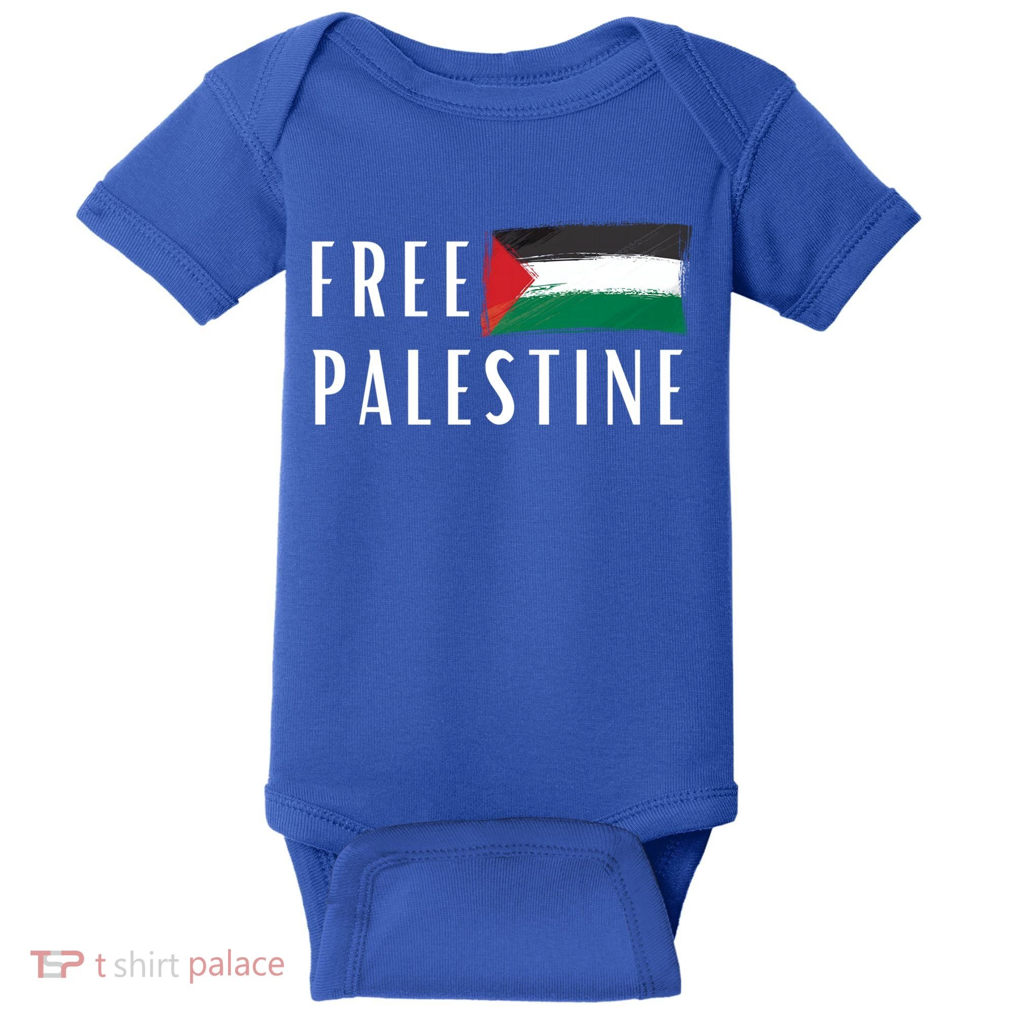 Free Palestine I Support Palestine Freedom Flag Free Gaza Cool Gift Baby Bodysuit