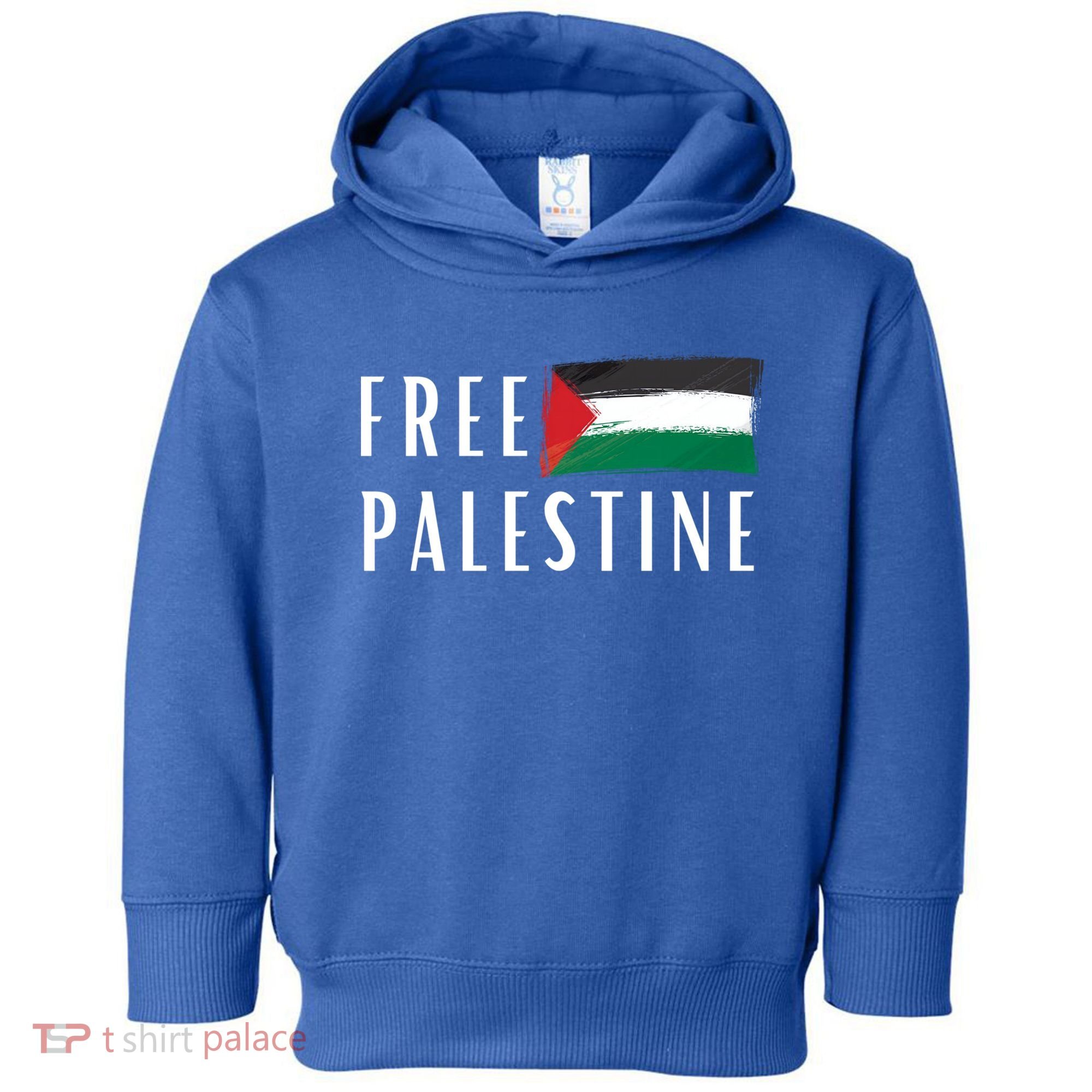 Free Palestine I Support Palestine Freedom Flag Free Gaza Cool Gift Toddler Hoodie