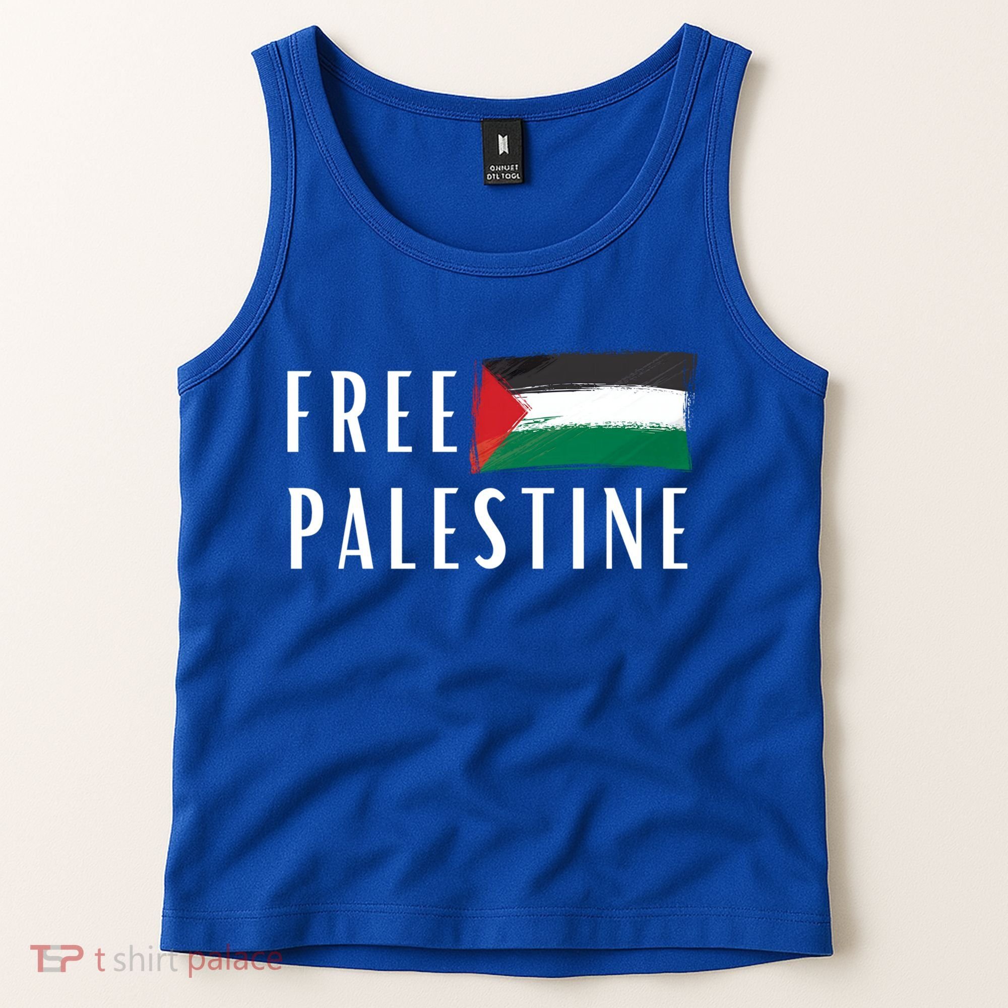 Free Palestine I Support Palestine Freedom Flag Free Gaza Cool Gift Tank Top