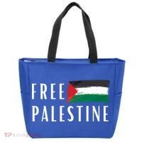 Free Palestine I Support Palestine Freedom Flag Free Gaza Cool Gift Tote Bag thumb 0