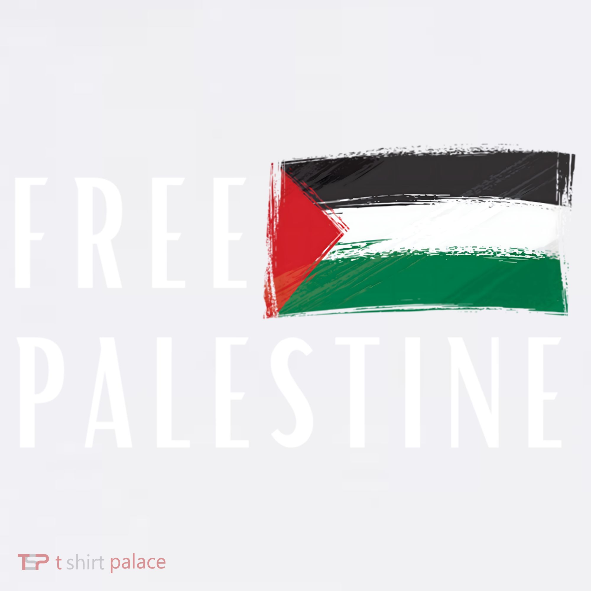 Free Palestine I Support Palestine Freedom Flag Free Gaza Cool Gift Garment-Dyed Sweatshirt