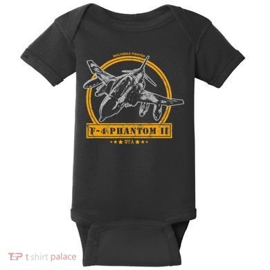 F4 Phantom Ii Baby Bodysuit