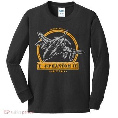 F4 Phantom Ii Kids Long Sleeve Shirt