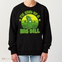 Funny Pickle I'm Kind Of A Big Dill Women's Sweatshirt thumb 0