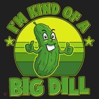 Funny Pickle I'm Kind Of A Big Dill Women's Sweatshirt thumb 2