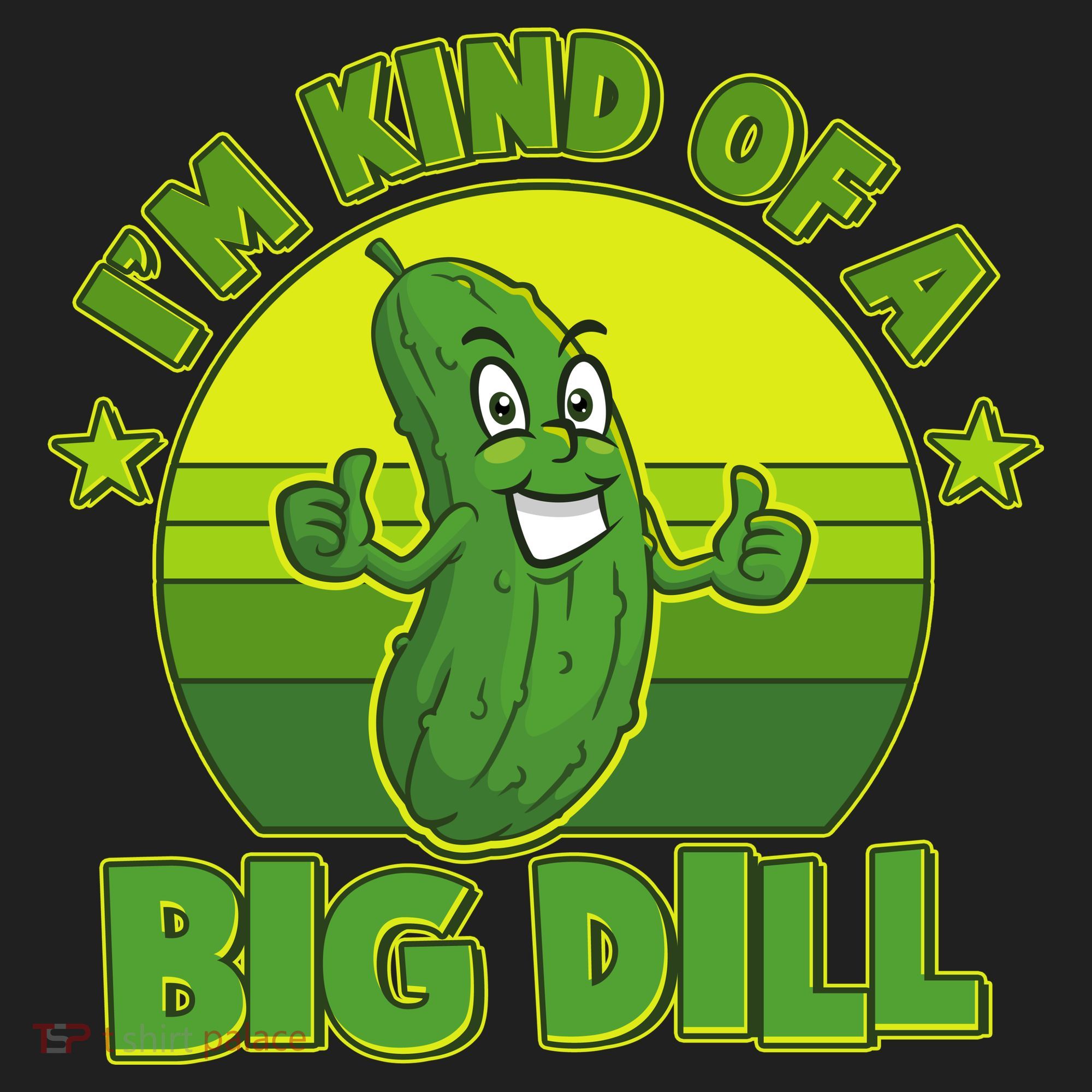 Funny Pickle I'm Kind Of A Big Dill Women's Sweatshirt