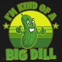 Funny Pickle I'm Kind Of A Big Dill Women's Hoodie thumb 2