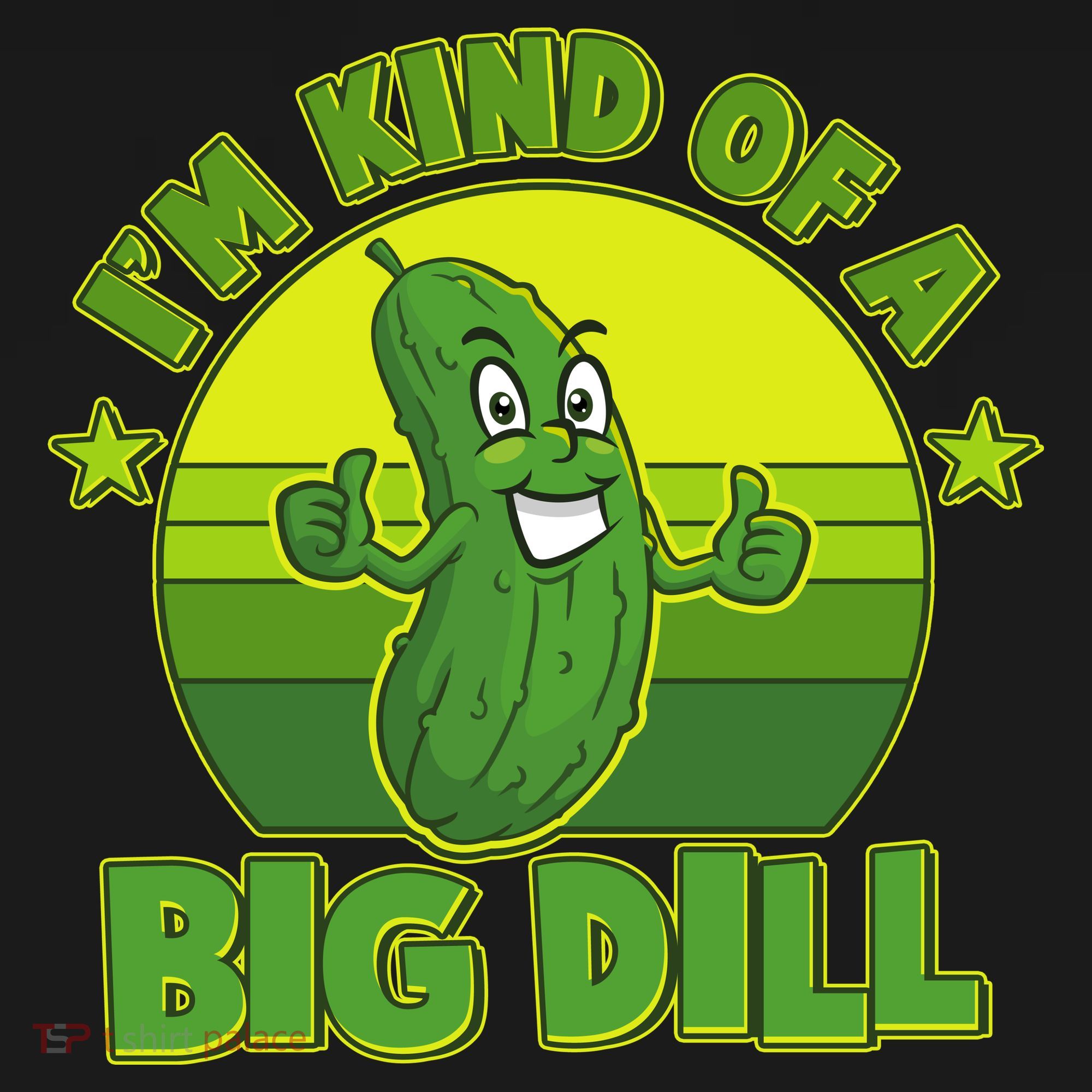 Funny Pickle I'm Kind Of A Big Dill Ornament