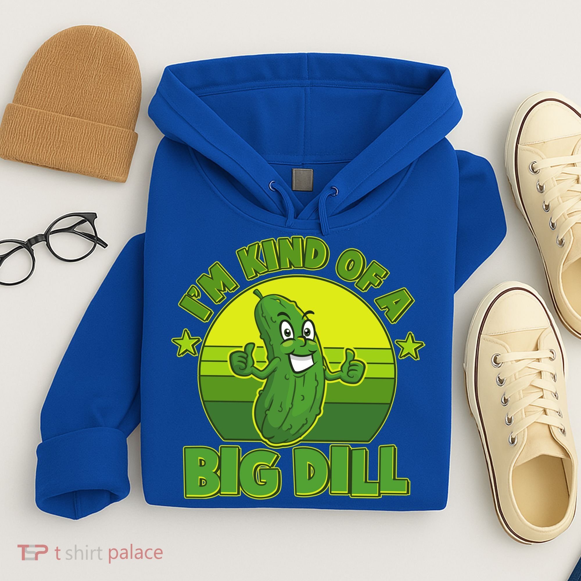 Funny Pickle I'm Kind Of A Big Dill Hoodie