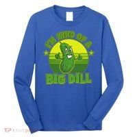 Funny Pickle I'm Kind Of A Big Dill Long Sleeve Shirt thumb 0