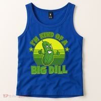 Funny Pickle I'm Kind Of A Big Dill Tank Top thumb 2