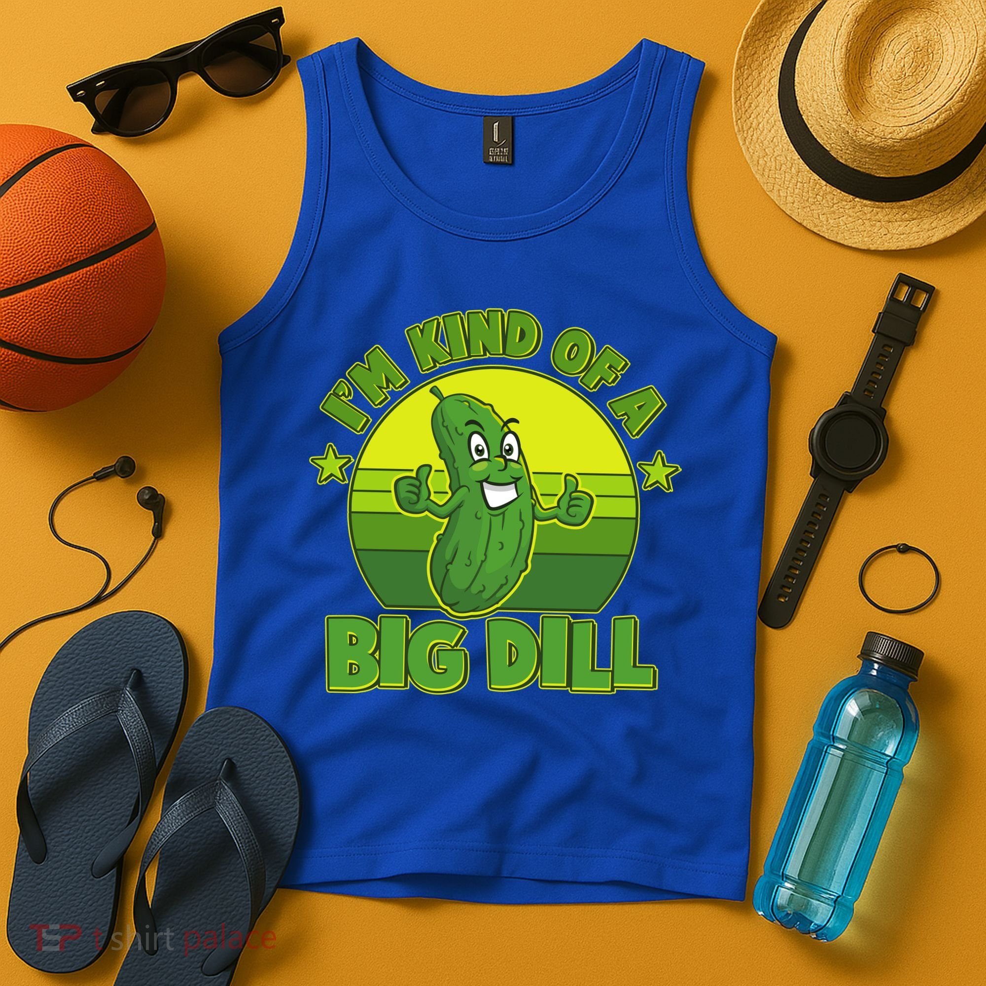 Funny Pickle I'm Kind Of A Big Dill Tank Top