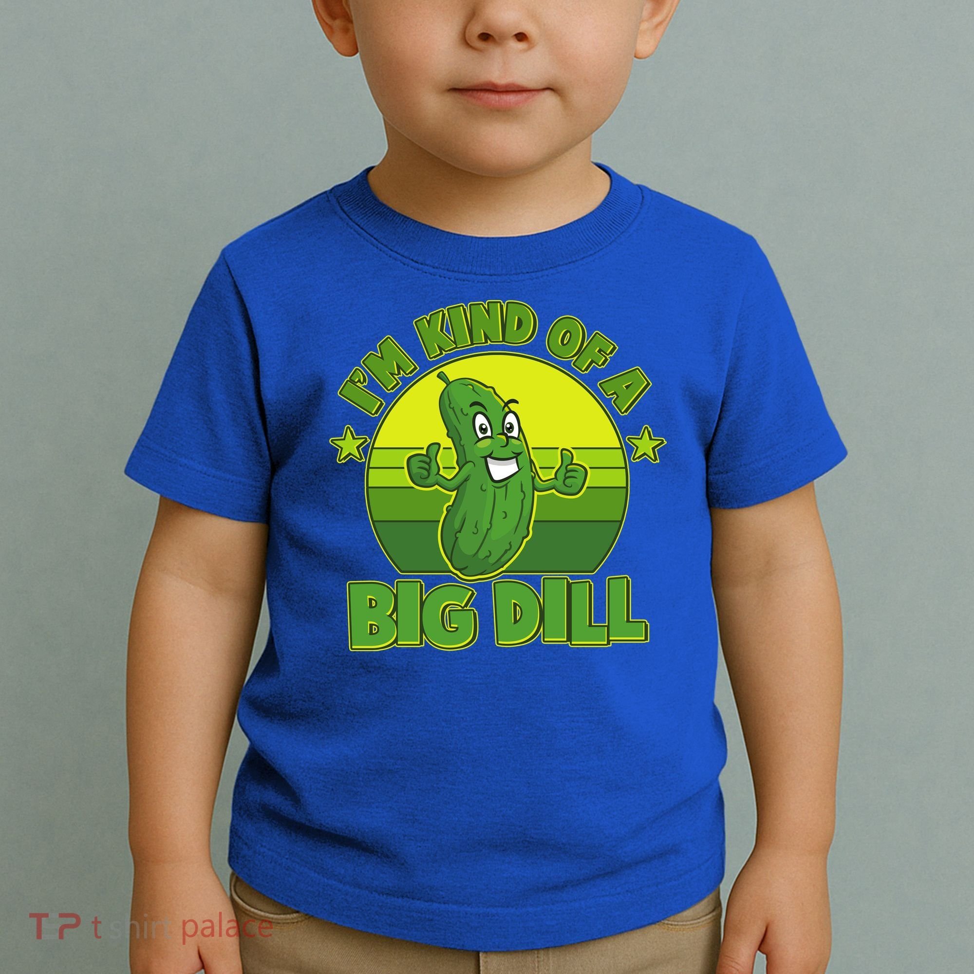 Funny Pickle I'm Kind Of A Big Dill Toddler T-Shirt
