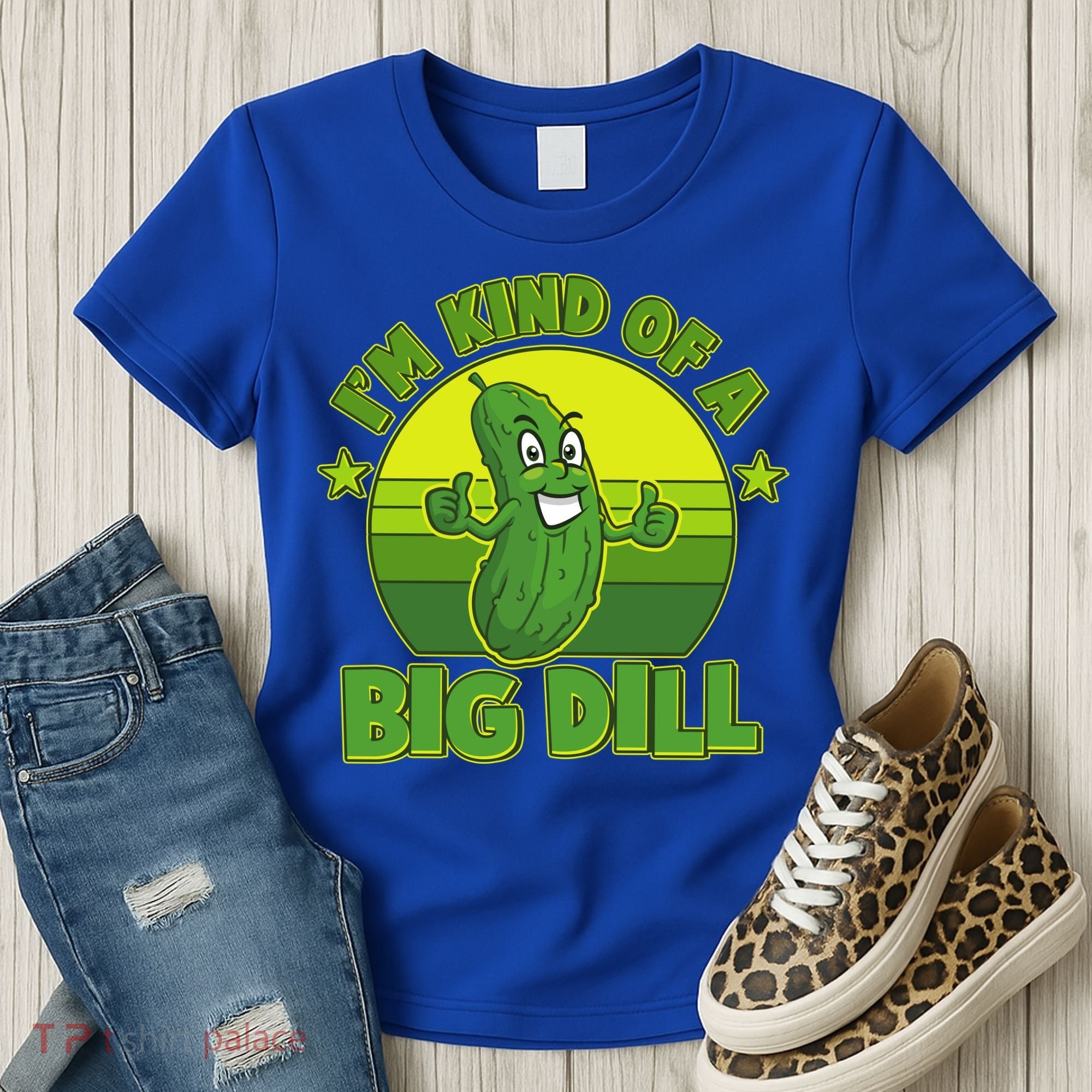 Funny Pickle I'm Kind Of A Big Dill Women's T-Shirt