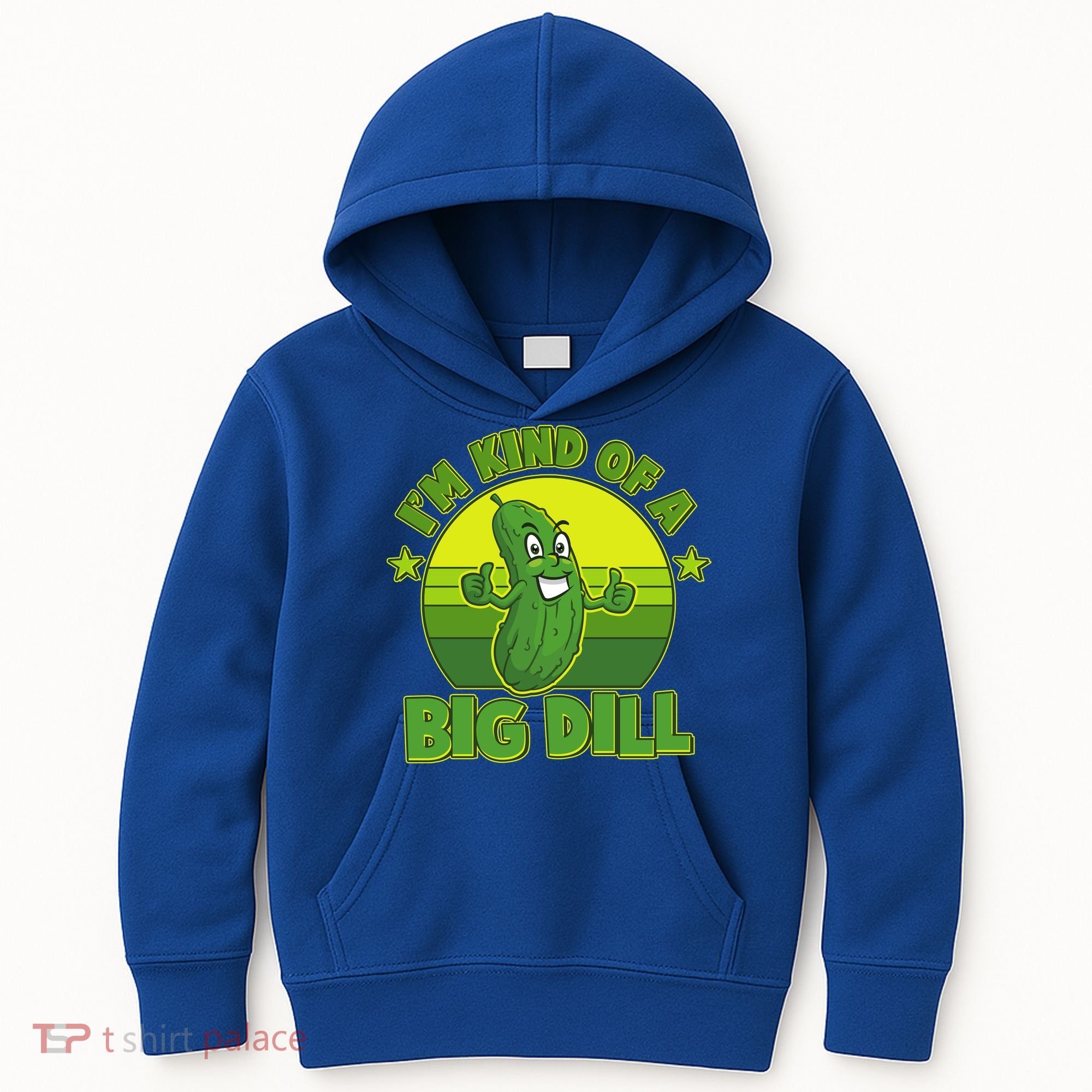 Funny Pickle I'm Kind Of A Big Dill Kids Hoodie