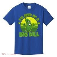 Funny Pickle I'm Kind Of A Big Dill Kids T-Shirt thumb 0