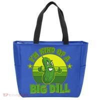 Funny Pickle I'm Kind Of A Big Dill Tote Bag thumb 0