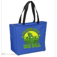 Funny Pickle I'm Kind Of A Big Dill Tote Bag thumb 2