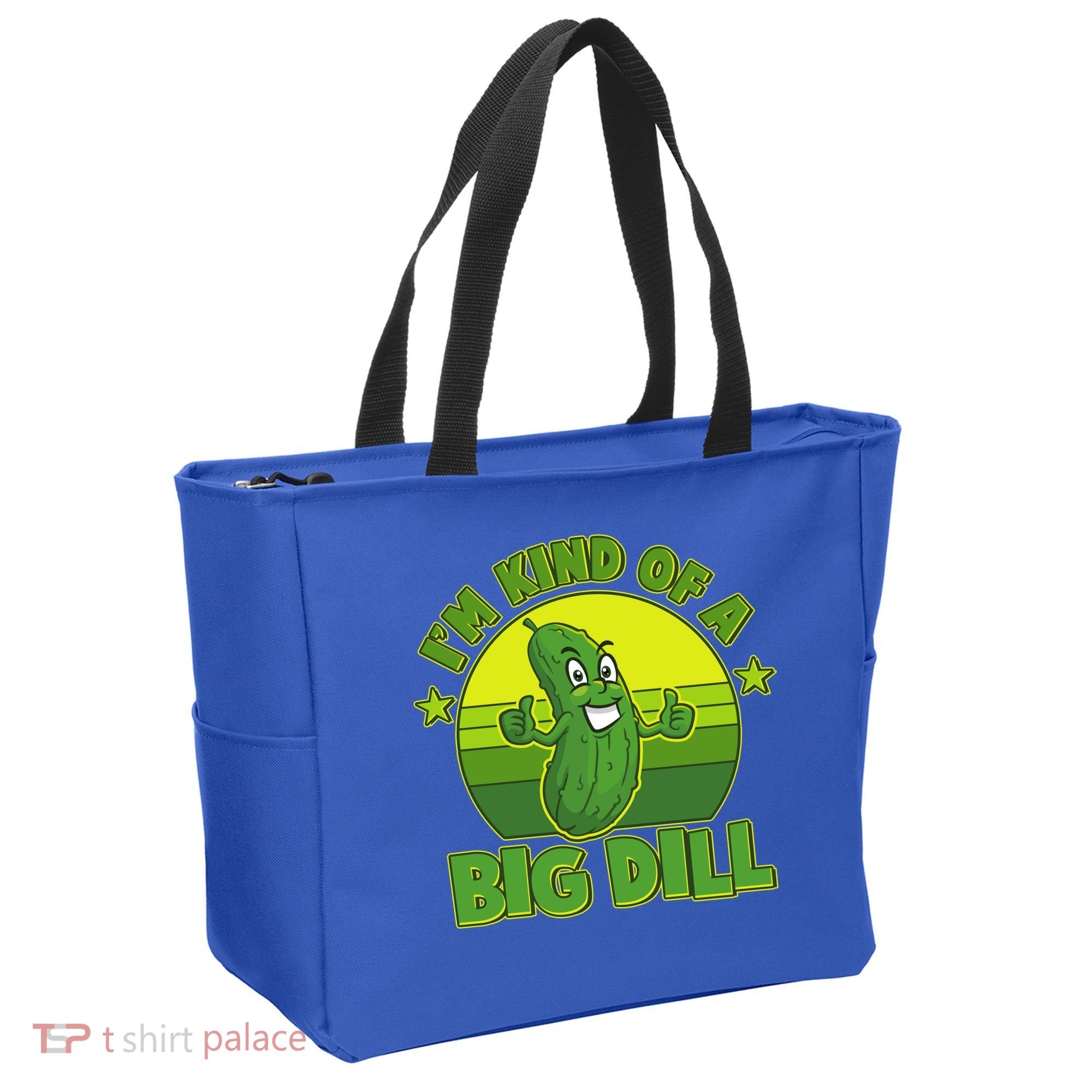 Funny Pickle I'm Kind Of A Big Dill Tote Bag