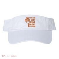 Funny Pickleball If You Want Soft Serve Go Get Ice Cream  Visor thumb 0