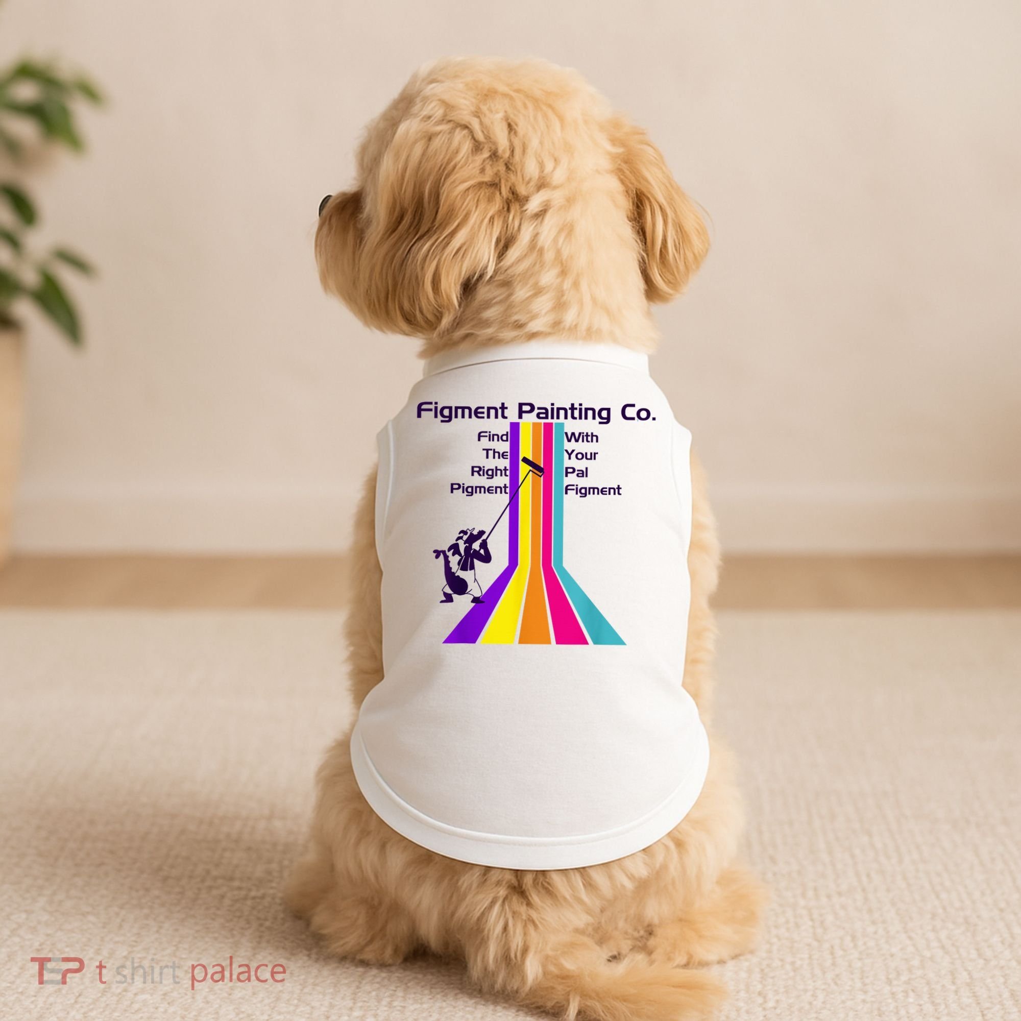 Figt Painting Imagination Journey Little Spark Ride Doggie Tank