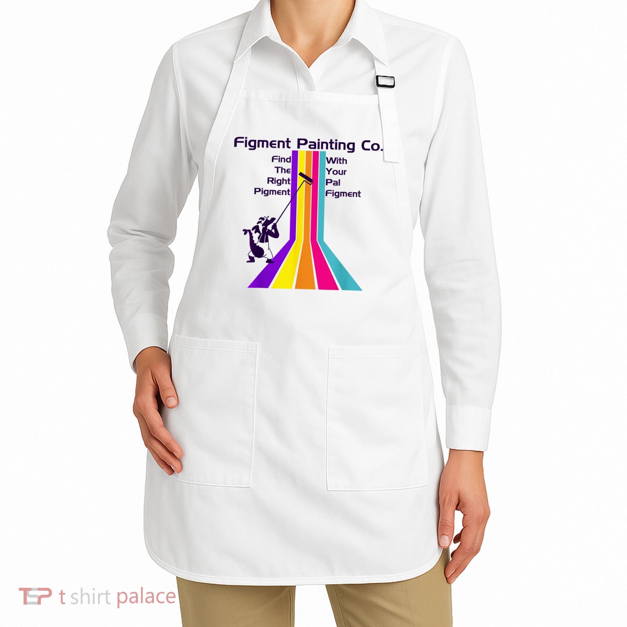 Figt Painting Imagination Journey Little Spark Ride Apron