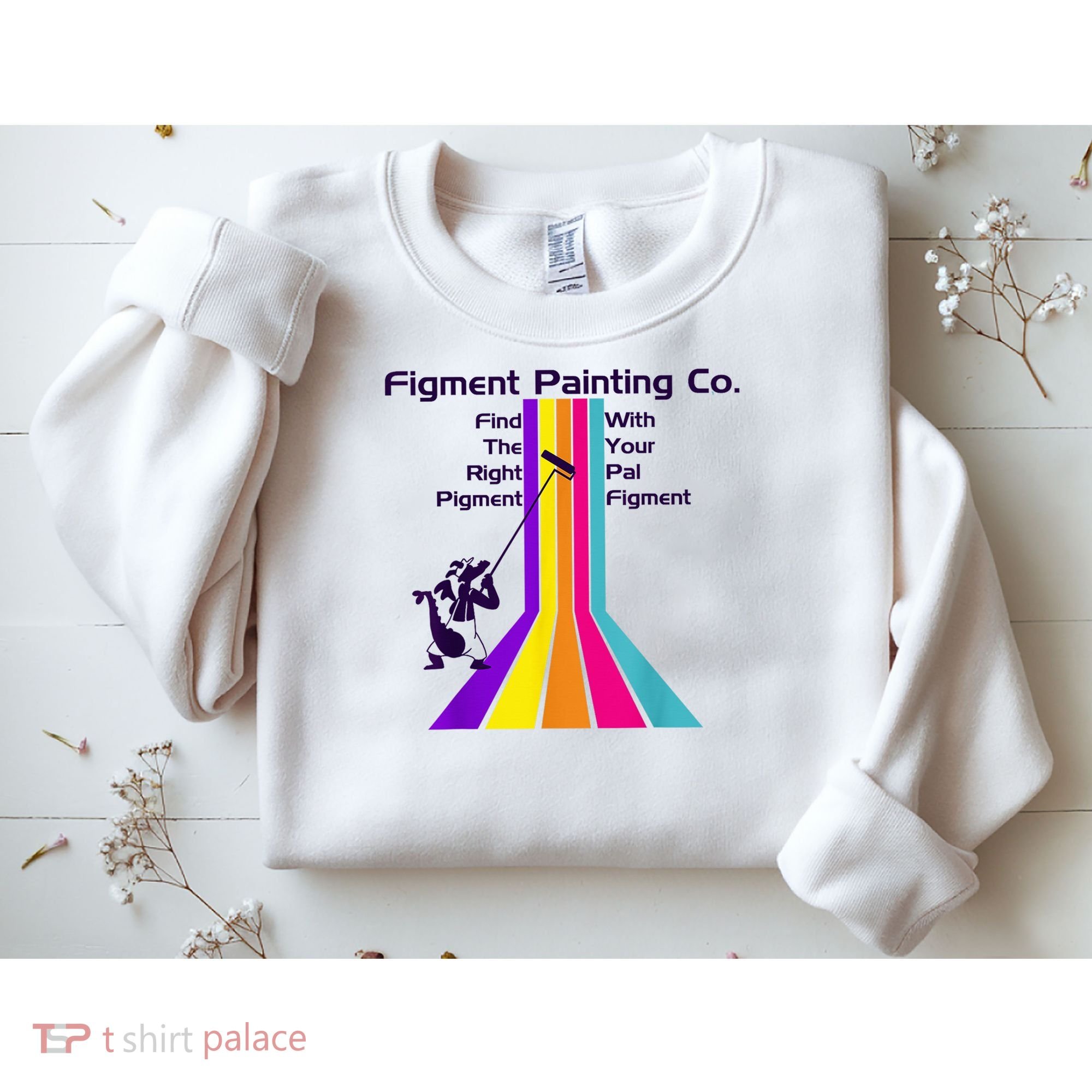 Figt Painting Imagination Journey Little Spark Ride Sweatshirt