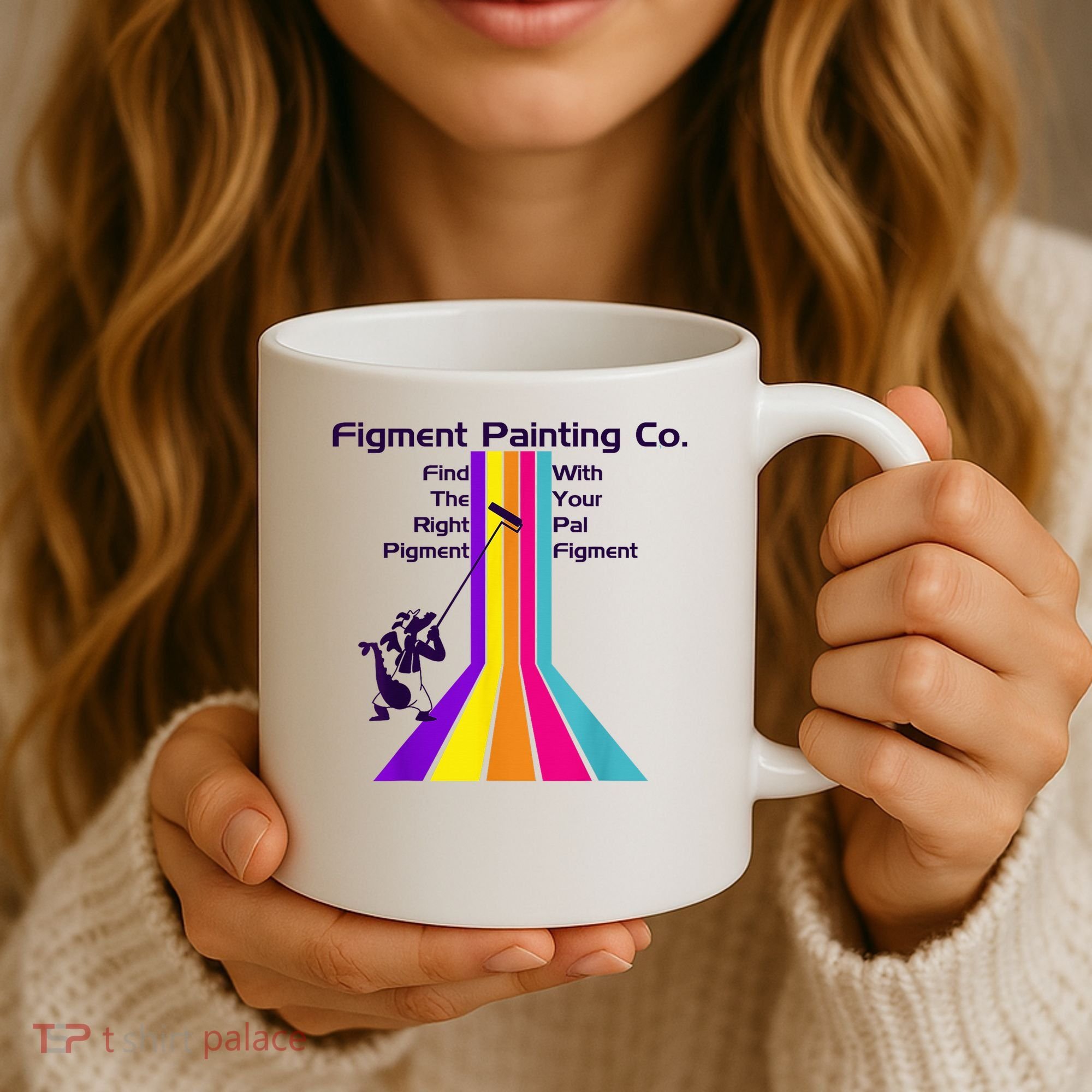 Figt Painting Imagination Journey Little Spark Ride Coffee Mug