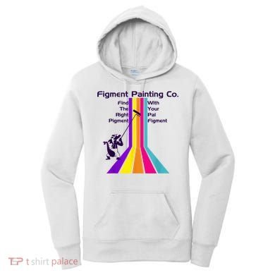 Figt Painting Imagination Journey Little Spark Ride Women's Hoodie