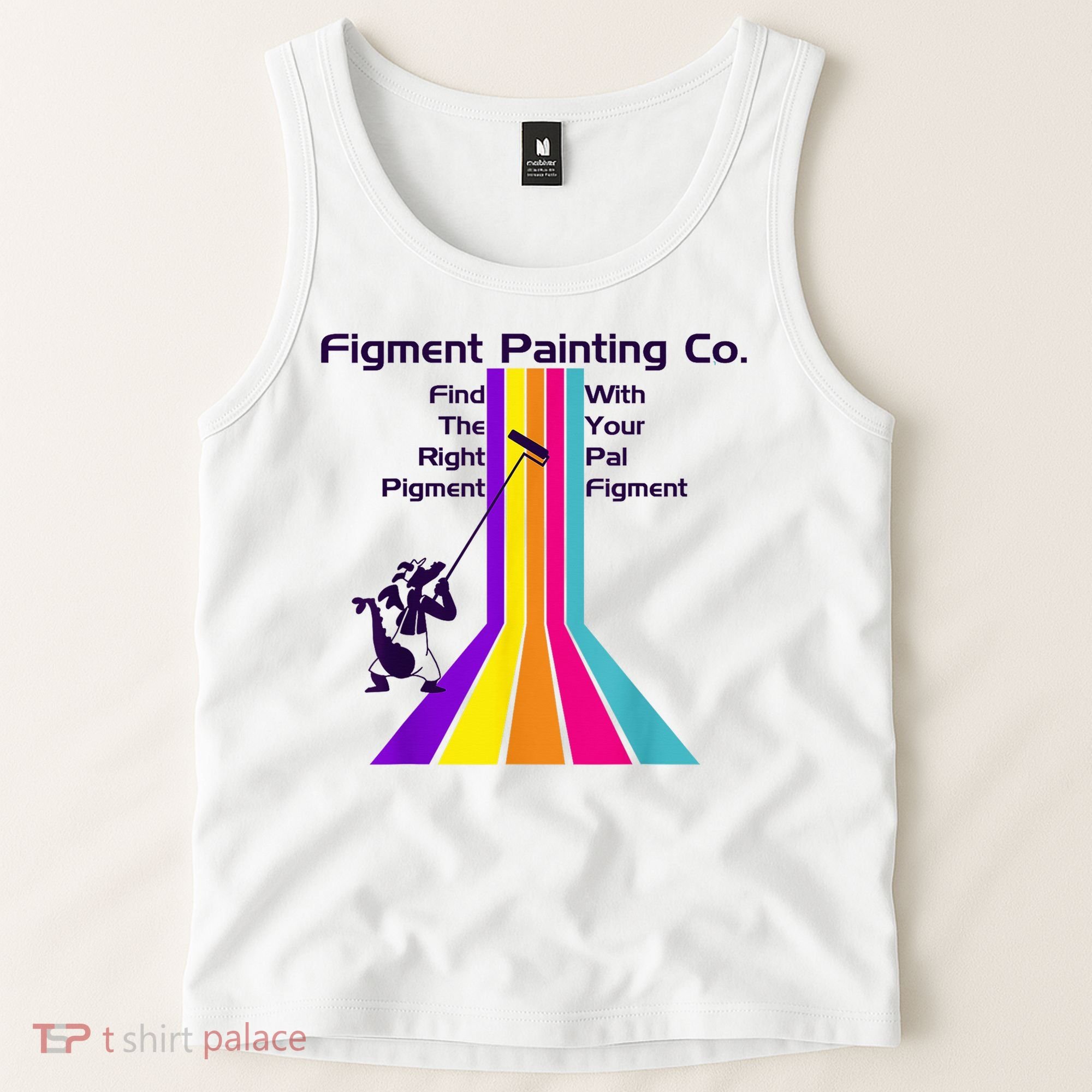 Figt Painting Imagination Journey Little Spark Ride Tank Top