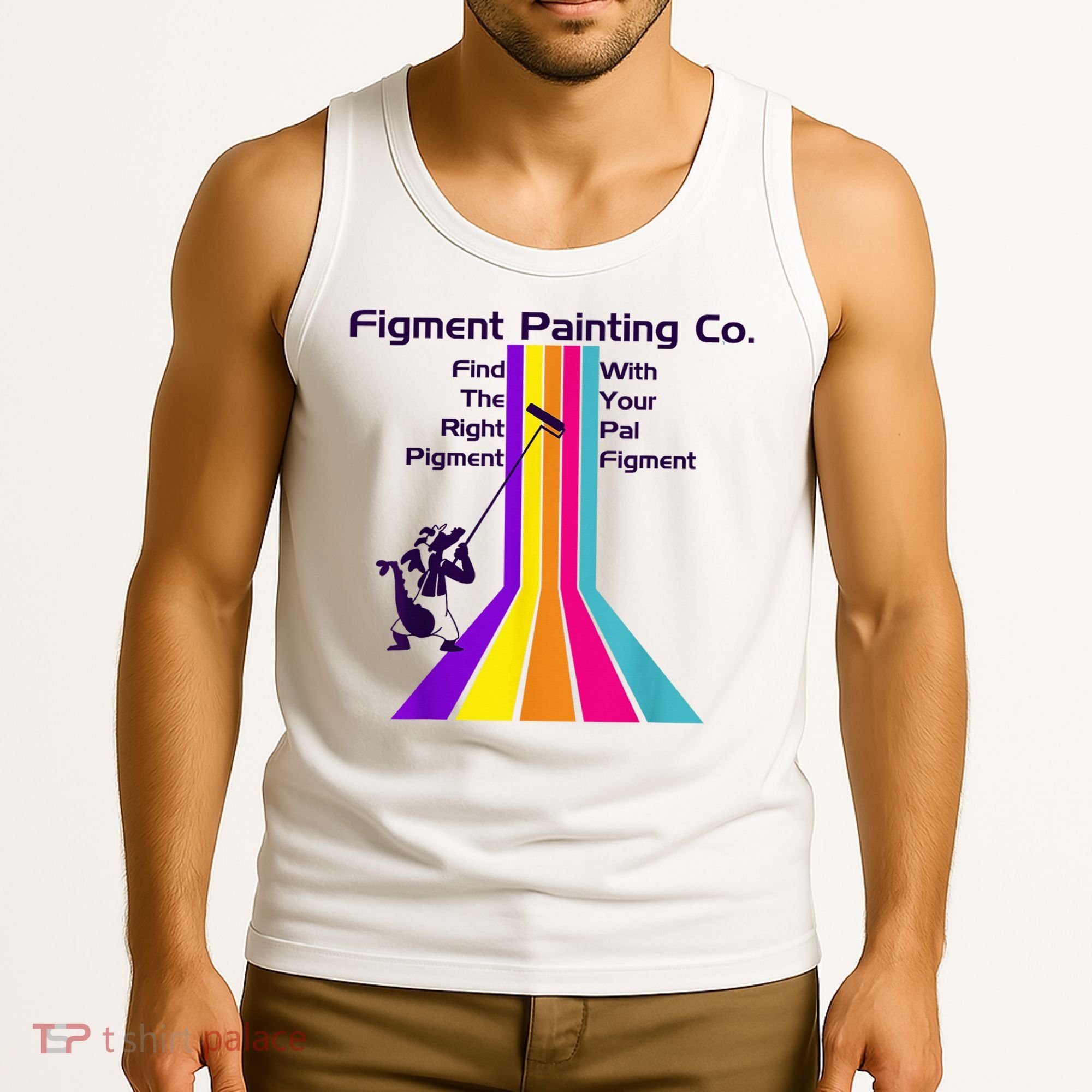 Figt Painting Imagination Journey Little Spark Ride Tank Top